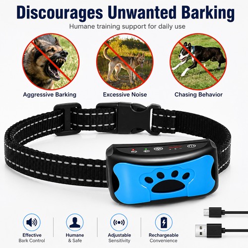 3in1 anti bell hundehalsband - 3in1,