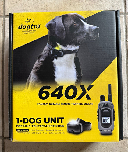 Dogtra 640x halsband unbenutzt - halsband,