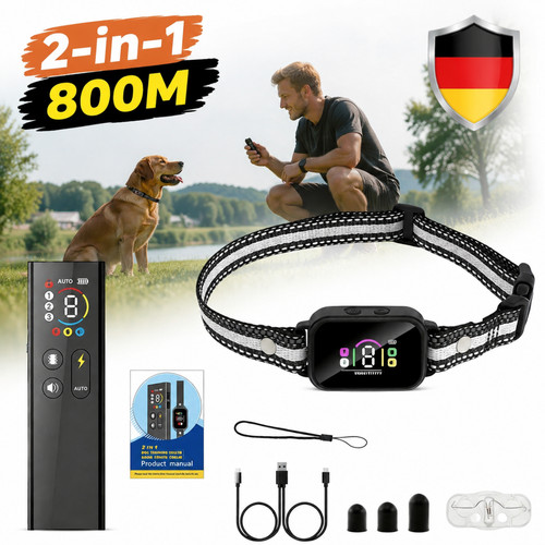 Antibell hundehalsband - 2-in-1,