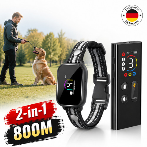 Antibell hundehalsband 1 - antibell, 2-in-1